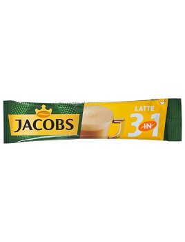 Cafea instant 3 in 1 Jacobs Latte 12,5 g, 10 plicuri Engros, 