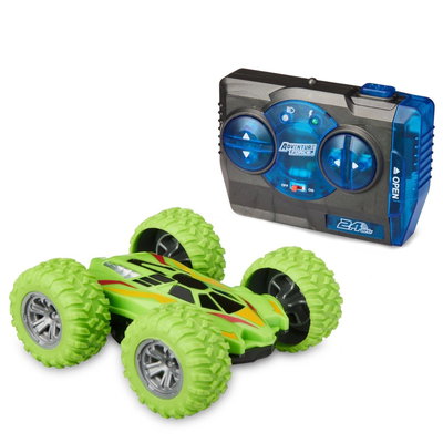 Masina cu telecomanda, Taiyo, Stunt Runner 360, Verde, Taiyo