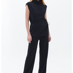 Pantaloni din amestec de modal cu buzunare laterale, OXXO