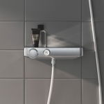 Baterie de dus cu termostat Grohe Grohtherm SmartControl, butoane push, CoolTouch, EasyTray, crom, Grohe