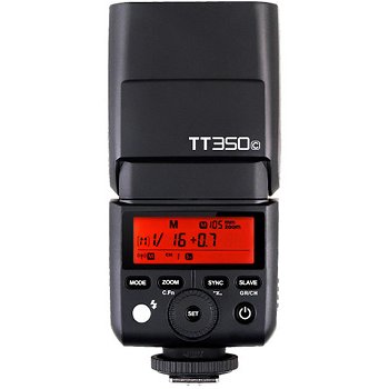 Bundle Godox Mini TT350C - Blit TTL pentru Canon + Set 4 acumulatori Maha 270 mAh