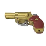 Bricheta pistol, gaz, model revolver, electrosoc, m3, 11 x 7 cm, OEM