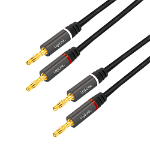 Cablu audio Logilink stereo CA1211, 2 x Jack 2.5 mm tata-tata, 5m, conectori auriti, Negru, LogiLink