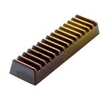 Snack Ciocolata 10 x 2.9 x H 1.4 cm - Matrita Policarbonat Rigla, 8 cavitati