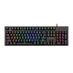 Tastatura mecanica, Redragon, Amsa-ProGaming, Limba maghiara, Negru/RGB