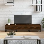 vidaXL Dulap TV, stejar maro, 150x36x30 cm, lemn prelucrat, vidaXL