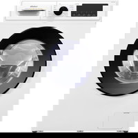 Masina de spalat rufe Albalux AXWGI14102, 10 kg, Motor Inverter, 16 programe, 1400 rotatii, Display led, Clasa energetica A-10%, Adaugare rufe, Blocare acces copii, Alb