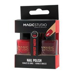 Set lac de unghii Magic Studio 2 Nail Polish Pack, Red, Magic Studio