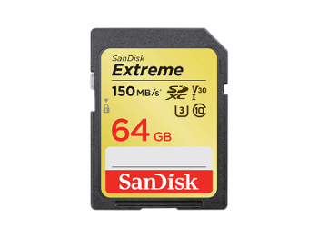 Card de memorie Sandisk Extreme GNCIN Micro SDXC 64GB Clasa 10 UHS-I U3
