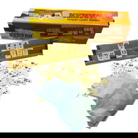 Joc Remi Kervan lemn masiv cu piese din piatra - engros,