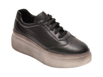 Pantofi FLAVIA PASSINI negri, 9910, din piele naturala