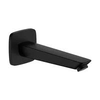 Pipa de umplere pentru cada Hansgrohe Logis Negru Mat, 