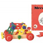 Mecaniwood set 96 piese, Egmont toys, 2-3 ani +, Egmont toys