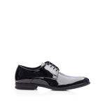 Pantofi eleganţi copii din piele naturală, Leofex - 898 C Negru Lac, Leofex