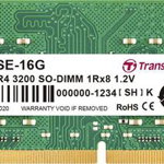 JetRam 16GB, DDR4, 3200MHz, CL22, 1.2v, Transcend