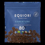 Ciocolata de masa 80% cacao, 200g, Equiori, Equiori