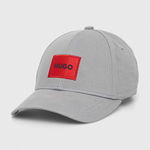 HUGO șapcă de baseball din bumbac culoarea negru, cu imprimeu, 50492745, HUGO