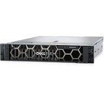 Server DELL PowerEdge R550, Rack 2U, Intel Xeon Silver 4310 12 C / 24 T, 2.1 GHz - 3.3 GHz, 18 MB cache, 120 W, 16 GB DDR4 ECC, 480 GB SSD, 8 x LFF, Fara sistem de operare