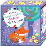Carte pentru copii, Usborne, Baby's Very First Cot Book Night time, 0+ luni