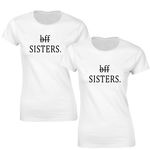 Pachet 2 tricouri Albe de dama BFF Sisters COD P649, Zoom Fashion