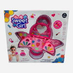 Trusa de farduri pentru fetite, model Gentuta Cocheta, Sweet Girl, multicolor, +3ani, 