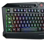 Kit Gaming Redragon S101-BA, Tastatura LED RGB Backlit + Mouse Centrophorus + Casti Garuda + Mousepad Archelon M (Negru/Rosu), Redragon