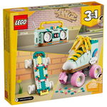 Lego Creator 3in1 Patina Cu Rotile Retro 31148