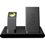 Incarcator retea Goui Wireless pentru Apple IPhone / Watch / Airpods Dock, Fast Charge 10W, Negru