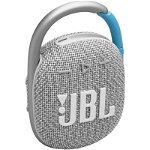 Boxa portabila JBL Clip 4 Eco, Bluetooth, IP67, 10H, Gri/Alb