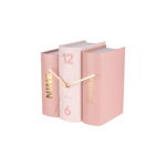 Ceas de birou în formă cărți Karlsson, roz, Karlsson
