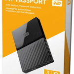 Hard Disk extern WD WDBYFT0030BBK-WESN, 3TB, My Passport, 2,5" USB 3.0, negru, 862.51