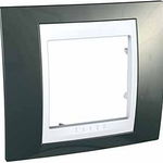 Schneider Electric Ramka pojedyncza Unica Plus terra manganowa pozioma (MGU6.002.824), Schneider Electric