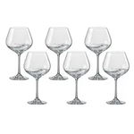 Set 6 pahare BOHEMIA CRISTAL TURBULENCE pentru vin rosu 570ml