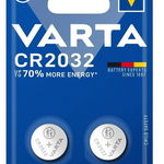 Baterii Varta CR2032 3V 230mAh, 2 buc