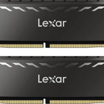 Memorie Lexar Thor Dark Grey 32GB DDR4 3200MHz CL16 Dual Channel Kit, Lexar