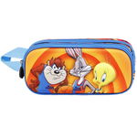 Karactermania - Penar 3D Looney Tunes Space Jam cu 2 compartimente, 22x9.5x8 cm