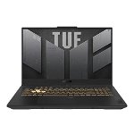 Laptop ASUS Gaming 17.3'' TUF F17 FX707VU4-HX035 Intel Core i7-13700H 16GB DDR4 512GB SSD GeForce RTX 4050 6GB No OS Mecha Gray