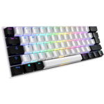 Tastatura Gaming SKILLER SGK50 S4 Mecanica RGB Negru/Alb, Sharkoon