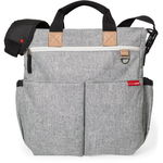 Geanta Skip Hop pentru Mamici Duo Signature Grey Melange