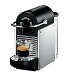 Espressor Nespresso by Delonghi Pixie EN124.S, 1260 w, 19 bar, 0.7L, Negru/Argintiu