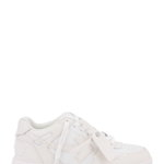 Off-White Leather sneakers with iconic Zip-tie White