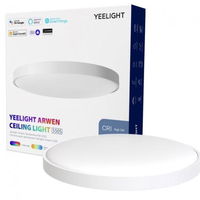 Plafoniera Yeelight LED Ceiling Light Arwen 550S, 50 W, 3500 lm, Control Aplicatie (Alb), Yeelight