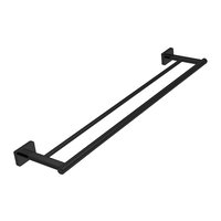 Suport prosop dublu Ferro Greta, negru mat - AGR10BL, Ferro