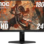 Monitor Gaming AOC 24″ Fast IPS 180Hz 1ms HDR10 24G42E – Full HD