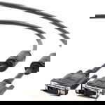 GEMBIRD CC-DVI2-BK-10 Gembird DVI-D/DVI-D (24+1) video cable dual link cable black 3m