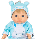 Papusa Tiny Treasure Blond Hair Hippo Outfit (30268) 