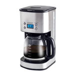 Cafetiera Beper, 1000 W, 1.5 l, 12 cesti, filtru detasabil, display LCD, timer, Beper