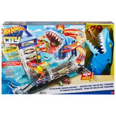 Set piste cu turn Hot Wheels Shark Escape HDP06, Hot Wheels
