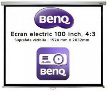Ecran Proiectie Videoproiector BenQ 110 inch 5J.BQEE3.100, BenQ