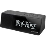 Radio cu ceas M-172 DBT, DAB / DAB+ / FM RDS cu incarcare USB, bluetooth, jack (Negru), MUSE